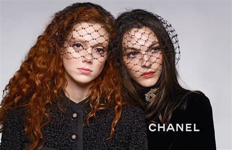 Natalie Westling & Vittoria Ceretti Front Chanel's Pre